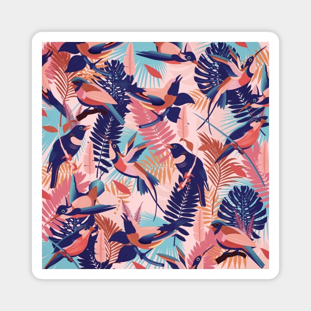 Bohemian Paradise Birds III. Magnet by matise