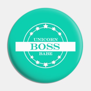 unicorn boss babe Pin