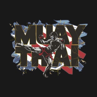 Muay Thai Boxing Martial Art Sport Lovers Men Boys Kids T-Shirt