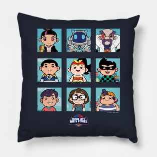 Hero City Kids Force Profiles Pillow