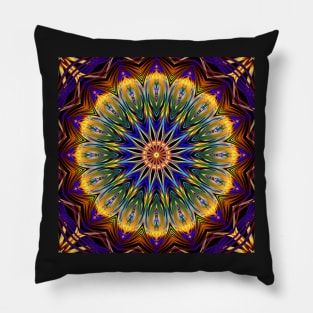 Mandala Colorful Graphic Art Jewel Tones Design face masks, Phone Cases, Apparel & Gifts Pillow