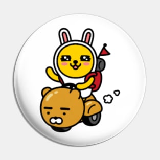 KakaoTalk Friends Muzi & Ryan Pin