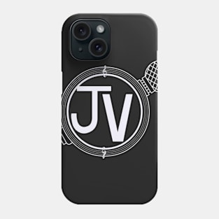 TheJohnnyVic Logo White Clear Background by Lawrence n Sunset Phone Case