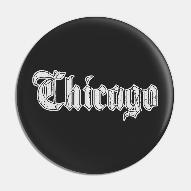 chicago Pin by DeekayGrafx