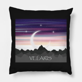 The night court Velaris art Pillow