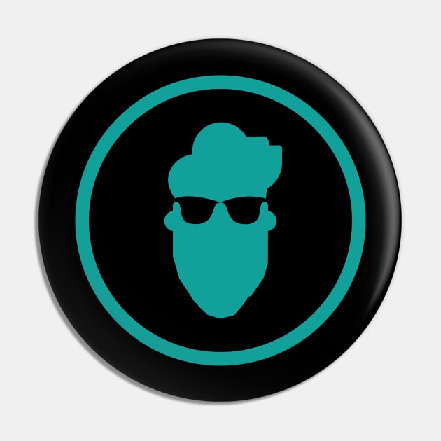 Beardedguy Pin by Beardedguy