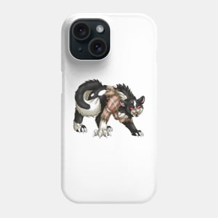 WereCat: White Bicolor Phone Case