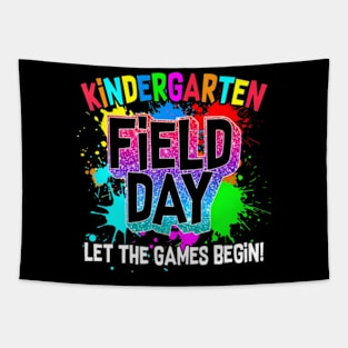 Funny Field Day Kindergarten Last Day Of School Tapestry