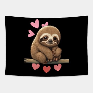 sloth loving flash Tapestry