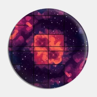 Boundless Expanse - Infinite Space Seamless Pattern Pin