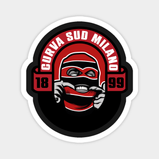 curva sud milano Magnet