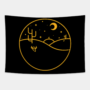 Desert Circle Tapestry