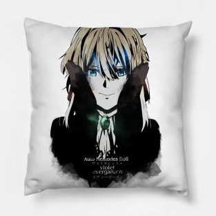 Violet smile Pillow