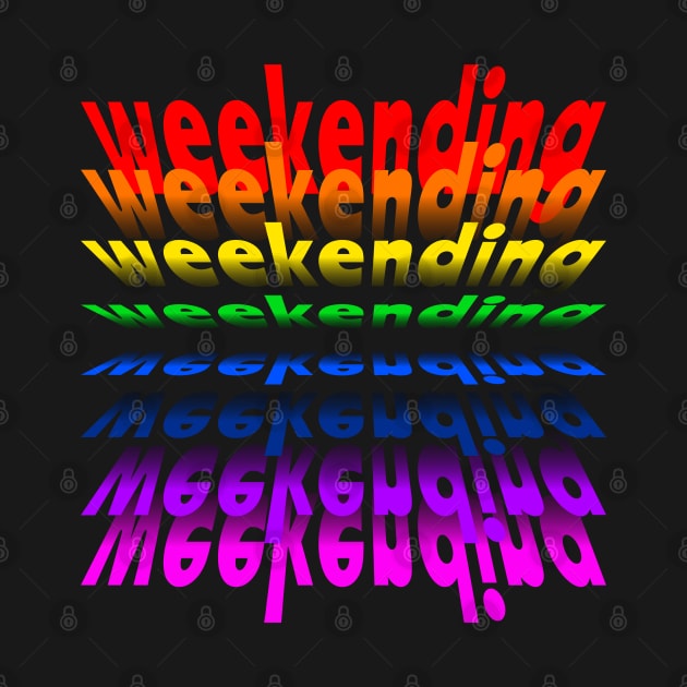 Weekending Flip Effect Text by 2HivelysArt