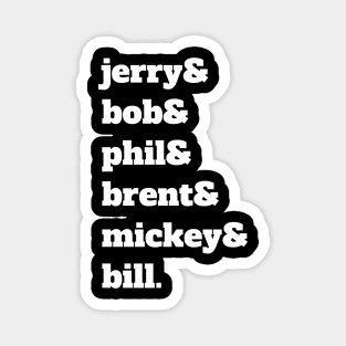 Jerry And Friends AKA The Grateful Dead Magnet