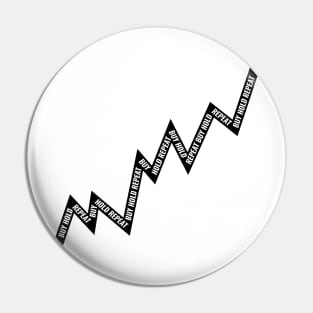 Buy Hold Repeat Line Chart Black Pin