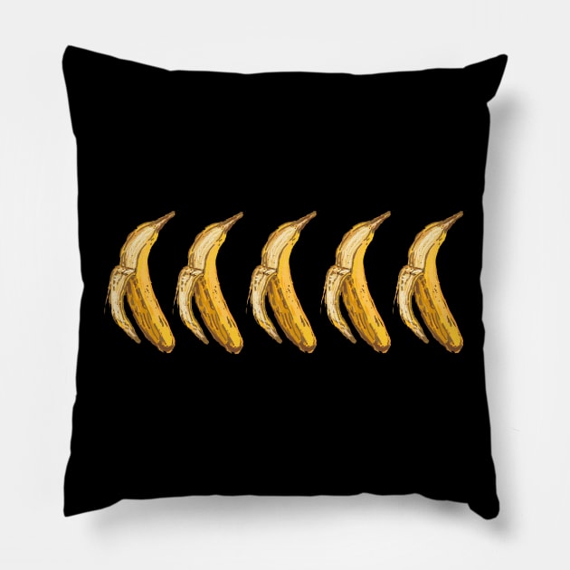 Banana Pillow by KColeman