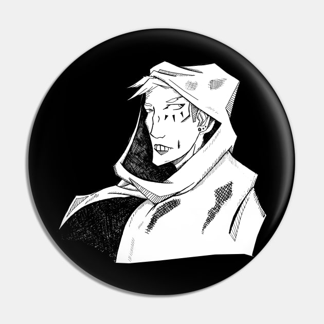 Cloaked (no color) Pin by TaliDe