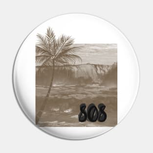 808 area code Pin