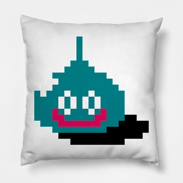 DQ Slime Sprite Pillow by SpriteGuy95