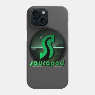 Sauropod Podcast Big Green "S" Logo Phone Case