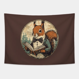 Distinguished Squirrel Tapestry