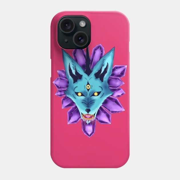 Crystal Beast Phone Case by honestflowers