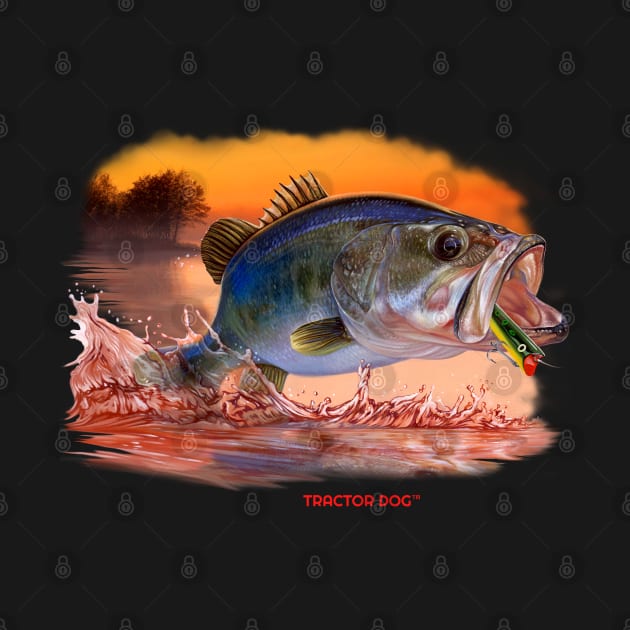 Largemouth Bass by tractordog