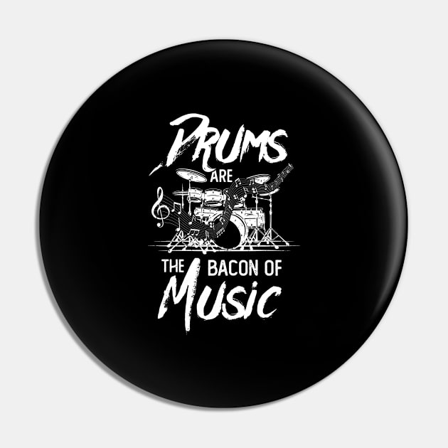 Drummer Drums Music Drumming Musician Gift Pin by Dolde08