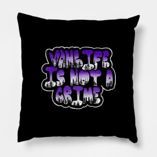 Vanlife is not a crime Pillow