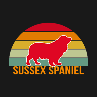 Sussex Spaniel Vintage Silhouette T-Shirt