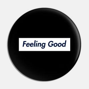 SUPER FEELING GOOD LOGO Pin