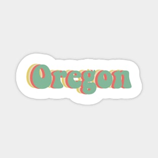 Oregon 70's Magnet