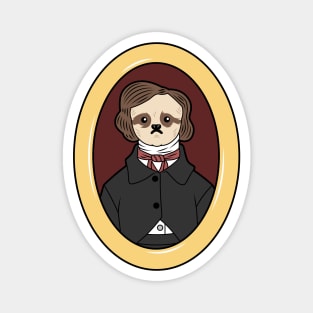 Edgar Allan Sloth Magnet