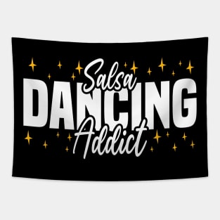 Salsa Dancing Addict, dance lovers design Tapestry