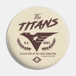 Titans Badge V1 Pin