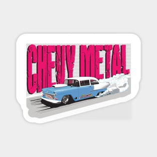Chevy Metal Magnet