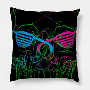 3 Skulls Pillow