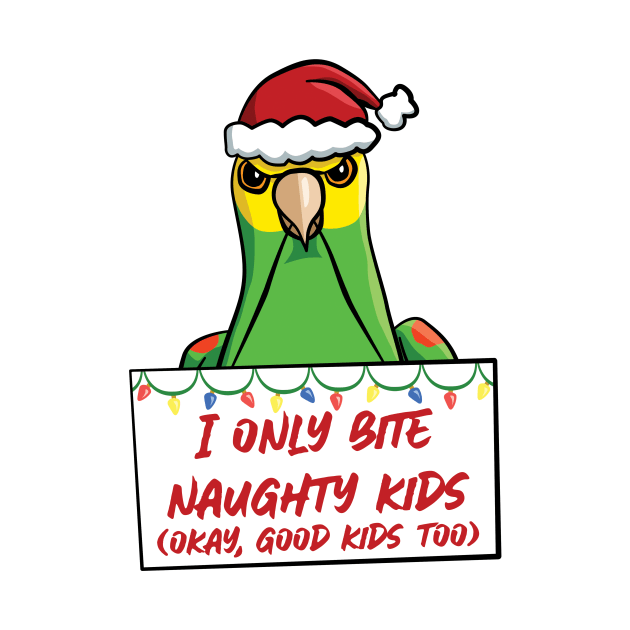 Only Bite Naughty Kids Yellow-headed Amazon by punkburdarts