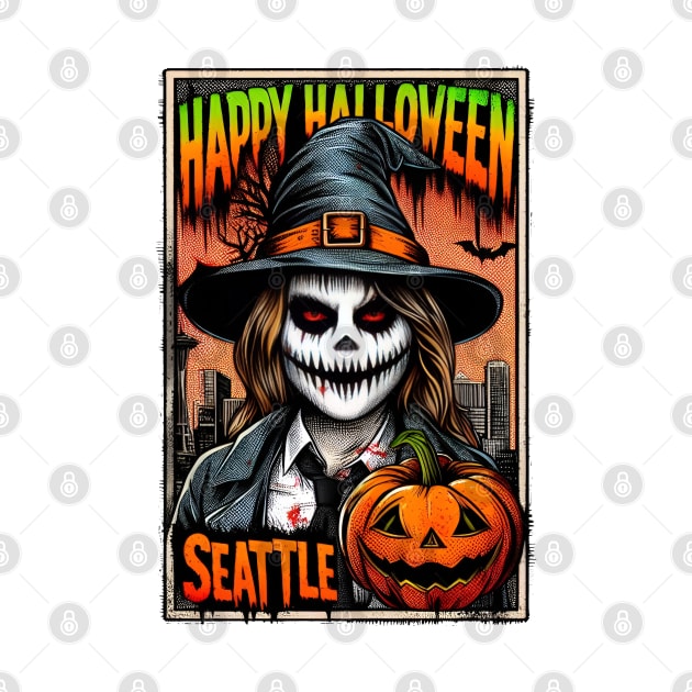 Seattle Halloween by Americansports