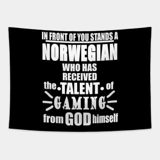 Norwegian Gaming Gamble Scandinavia Video Games Tapestry