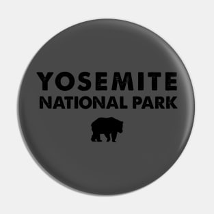 Yosemite National Park Retro Pin