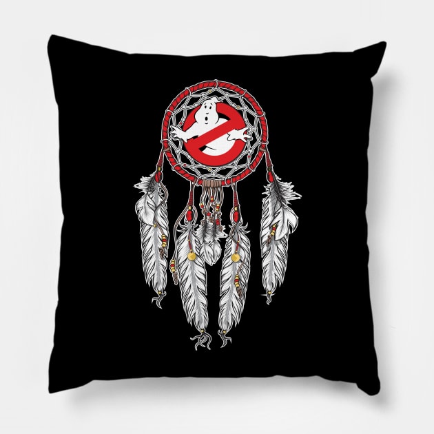 Ghostbusters Dreamcatcher Pillow by Custom Ghostbusters Designs