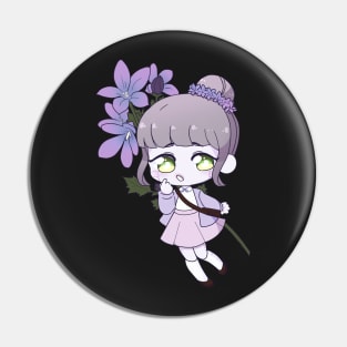 Spring Series Chibi - Pixal with Lipstick Pin