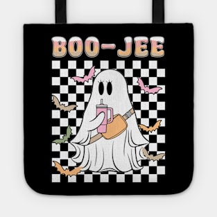 Spooky Season Cute Ghost Halloween Costume Boujee Boo-Jee Tote