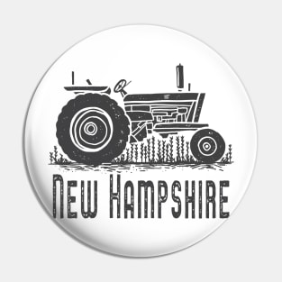 New Hampshire Vintage Tractor Pin