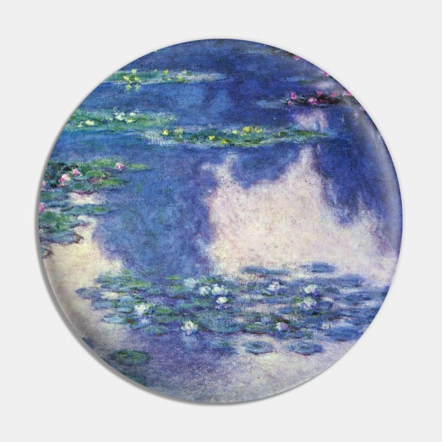 Waterlilies by Claude Monet Pin by MasterpieceCafe