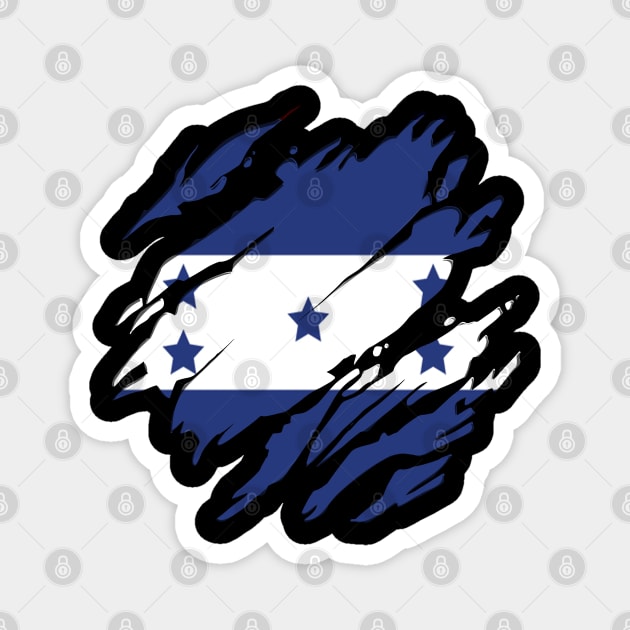 Proud Honduras Flag, Honduras gift heritage, Honduran girl Boy Friend Hondureño Catracha Magnet by JayD World