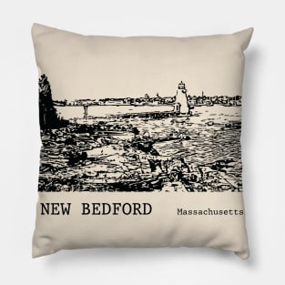 New Bedford Massachusetts Pillow