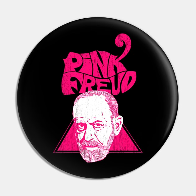 Pink Freud Vintage Pin by Go Trends